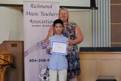 October 13, 2019 - Richmond Branch First-Class Honours Recital